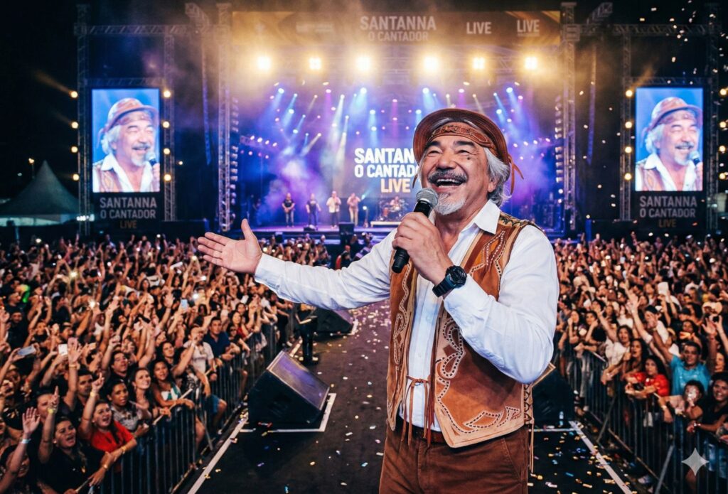 Após cancelamento de Flávio José, forrozeiro Santanna é anunciado no São João de Feira